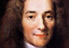 Imagem representa Voltaire, um grande filósofo iluminista defensor da liberdade de expressão